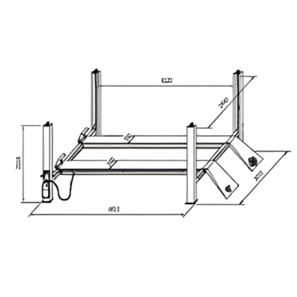 Four Post Lift - Image 2